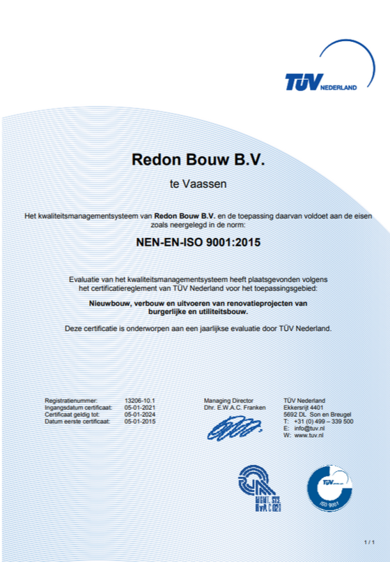 13206 10 Certificaat ISO 9001